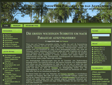 Tablet Screenshot of blog.my-paraguay.com